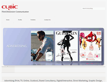 Tablet Screenshot of cubic.com.sg